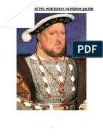 Henry VIII and His Ministers Revision Guide