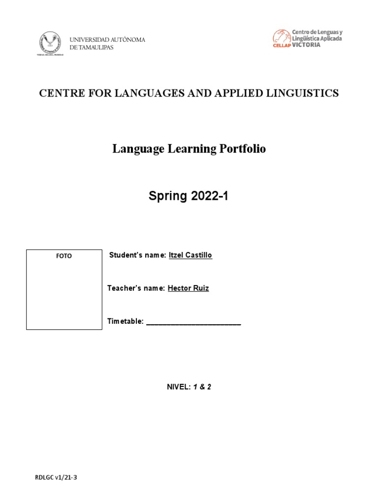 Portafolio 2022 1level1 2 4 download free pdf fluency language