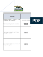 Matriz de Seguimiento Acciones de Mejora La Argelia