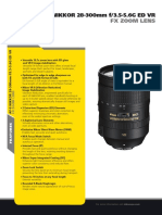 Nikkor 28-300mm f3.5-5.6GEDVR PDF