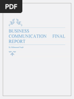 Business Communication Report