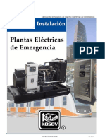 Manual de Instalacion de Planta de Emergencia