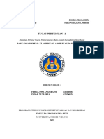 Tugas Pertemuan 11 Skema Klasifikasi Arsip PDF
