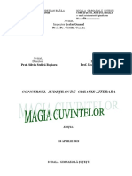 Magia Cuvintelor Editia I 2019 PDF