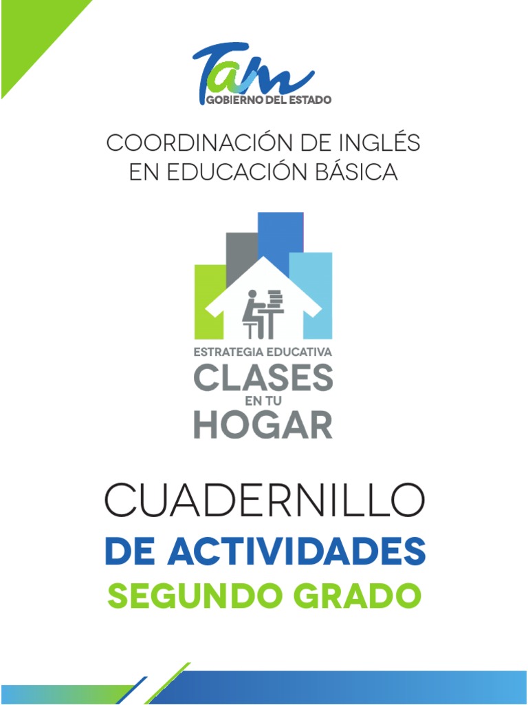 Cuadernillo 2o Grado PDF | PDF | Estudios de idiomas extranjeros