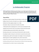 Campus Ambassador Program PDF