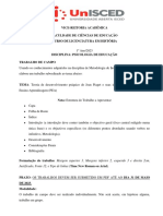 Trabalho de Campo de Psicologia de Educacao-2023 PDF