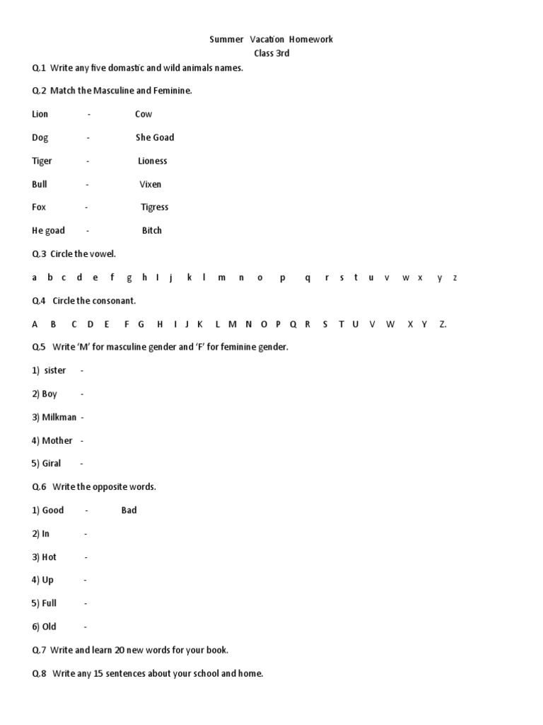 3rd Class | PDF