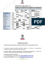 Bureau Veritas Tanfolyam Naptár És Árlista - 2022 - v3 PDF
