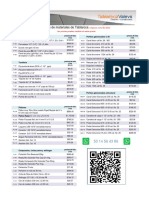 Precios Tablaroca PDF