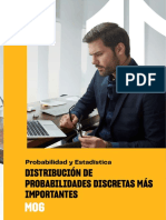 Distribución de Probabilidades Discretas Más Importantes: Probabilidad y Estadística