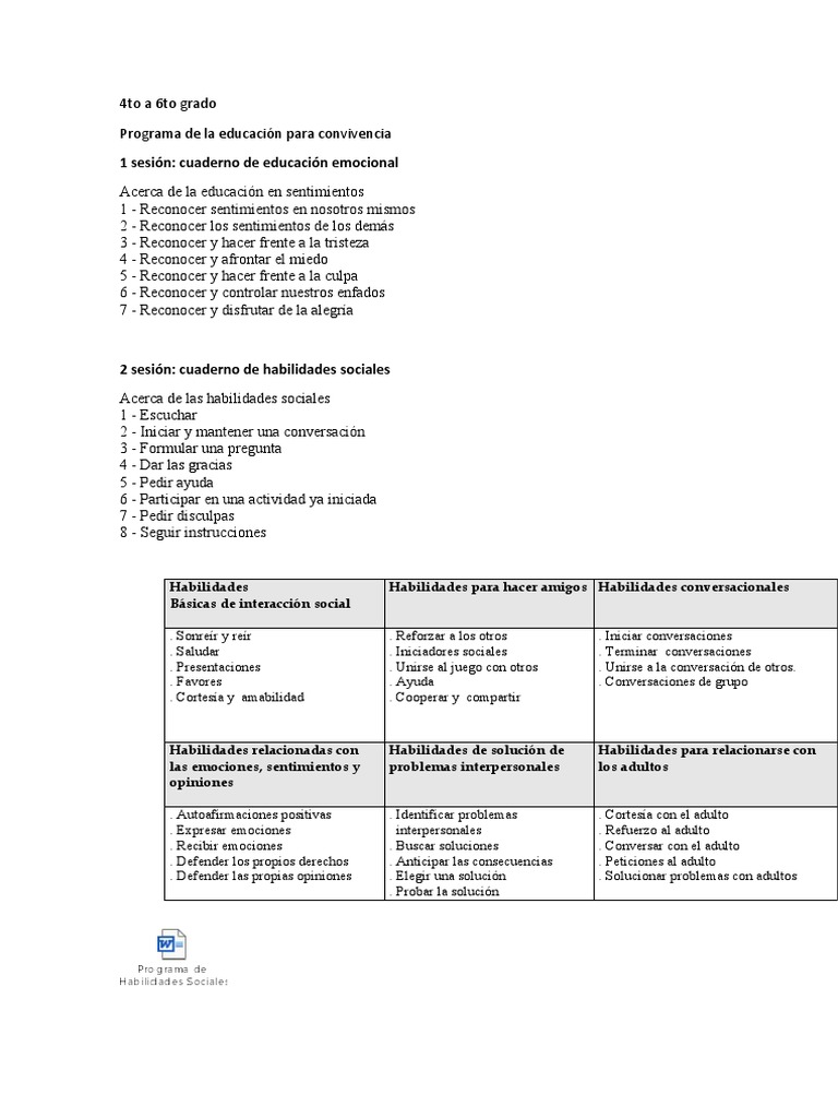 4to A 6to Grado | PDF