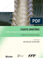 Esgoto Sanitário: coleta, transporte e tratamento