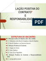 Violação positiva do contrato e responsabilidade civil