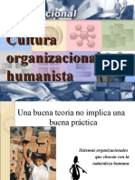 Cultura Organizacional Humanista