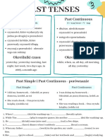 Past Simple + Past Cont PDF
