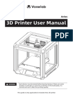 3D Printer User Manual: Aries