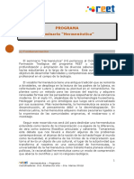 REET H Programa PDF