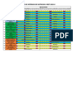 Horarios de Internos de Nutricion Mayo