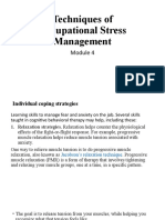 Managing Stress and Mental Health at Work