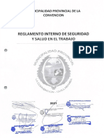 Reglamento Interno de Seguridad y Salud en El Trabajo - SST - 2021