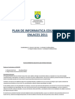 Plan de Informatica Educativa Enlaces 2011 PDF