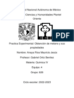 Reporte-Experimental Obtención de CH4 PDF