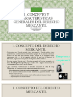 Tema I Concepto Del Derecho Mercantil