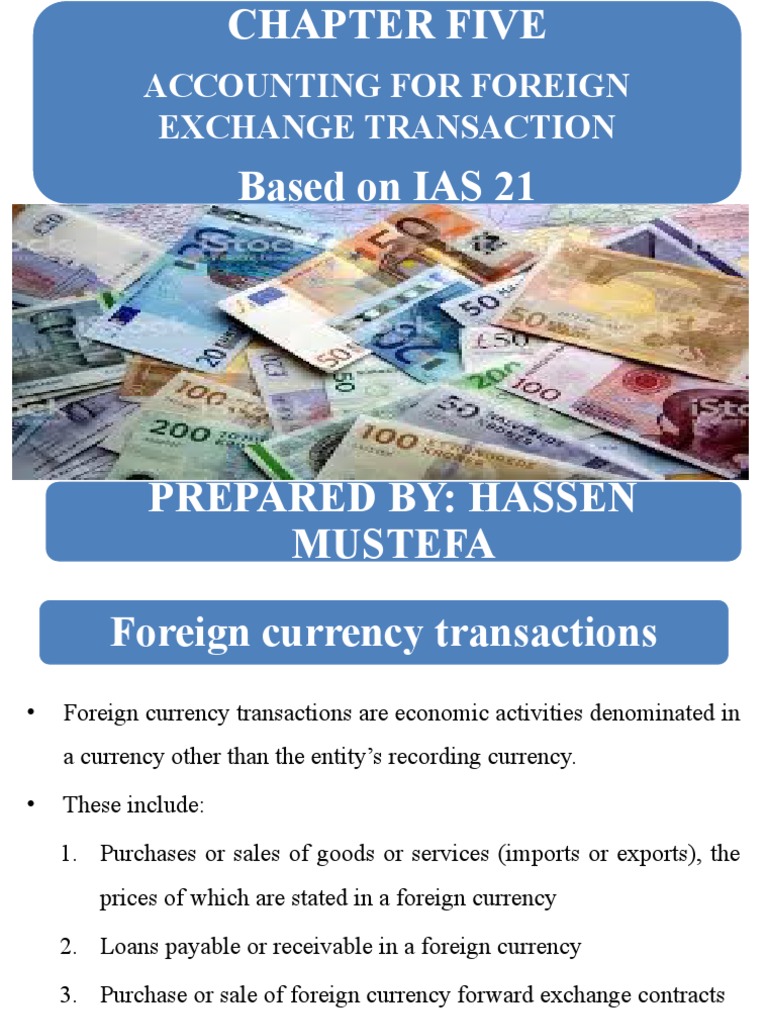Accounting for Foreign Exchange Transactions | PDF | Exchange Rate ...