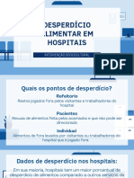Desperdício Alimentar em Hospitais PDF