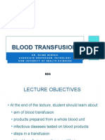 Blood Transfusion and Its Complications
