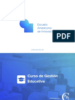 Brochure Gestion Educativa PDF