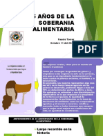 25 Años de La Soberania Alimentaria