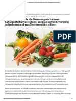 9 Lebensmittel, Die Die Genesung Nach Einem Schlaganfall Unterstützen PDF