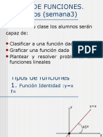 Tipos de Fun. LINEAL (SEM 2 (Ing-23)