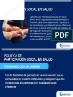 Politica de Participación Social en Salud PDF