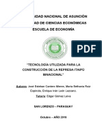 3 - Tecnología Utilizada para La Construcción de La Represa Itaipú