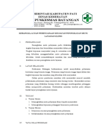 Kerangka Acuan Peningkatan Mutu Layanan Klinis