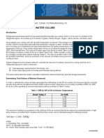 Determining Defrost Water Volume - Colmac Coil