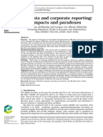 Big Data and Corporate Reporting Impacts and Paradoxes (9982) PDF