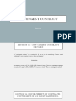 Seminar 7 - Contingent Contract
