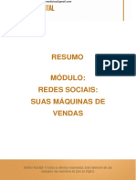 Resumo - Redes Sociais Suas Máquinas de Vendas PDF
