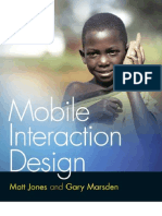 Mobile Interaction Design