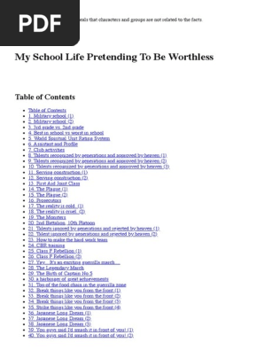 My School Life Pretending To Be Worthless.pdf