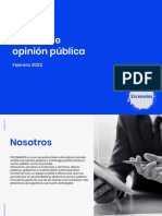 Escenarios Opinión Pública CFK 2023