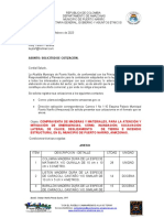 Cotizacion Compraventa de Maderas y Materiales para La Atencion y Mitigacion de Emegencia 2023