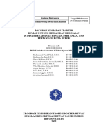 Laporan RPH Dan Kedinasan G1 PPDH 2021-2022 PDF