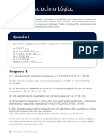 (Raciocínio Lógico) - Questões Com Respostas Comentadas PDF