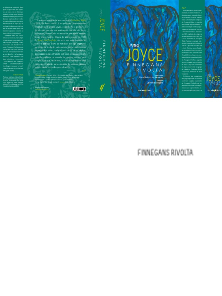 Finnegans Rivolta (James Joyce) PDF PDF James Joyce Palavra