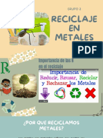 ¿Por Qué Reciclamos Metales?